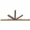 Ekena Millwork Saratoga Smooth Timber Gable Bracket, Douglas Fir, 84"W x 38"H x 3 1/2"D x 3 1/2"F, 11/12 Pitch GBW084X38X0404SAR00SDF - alternate 5